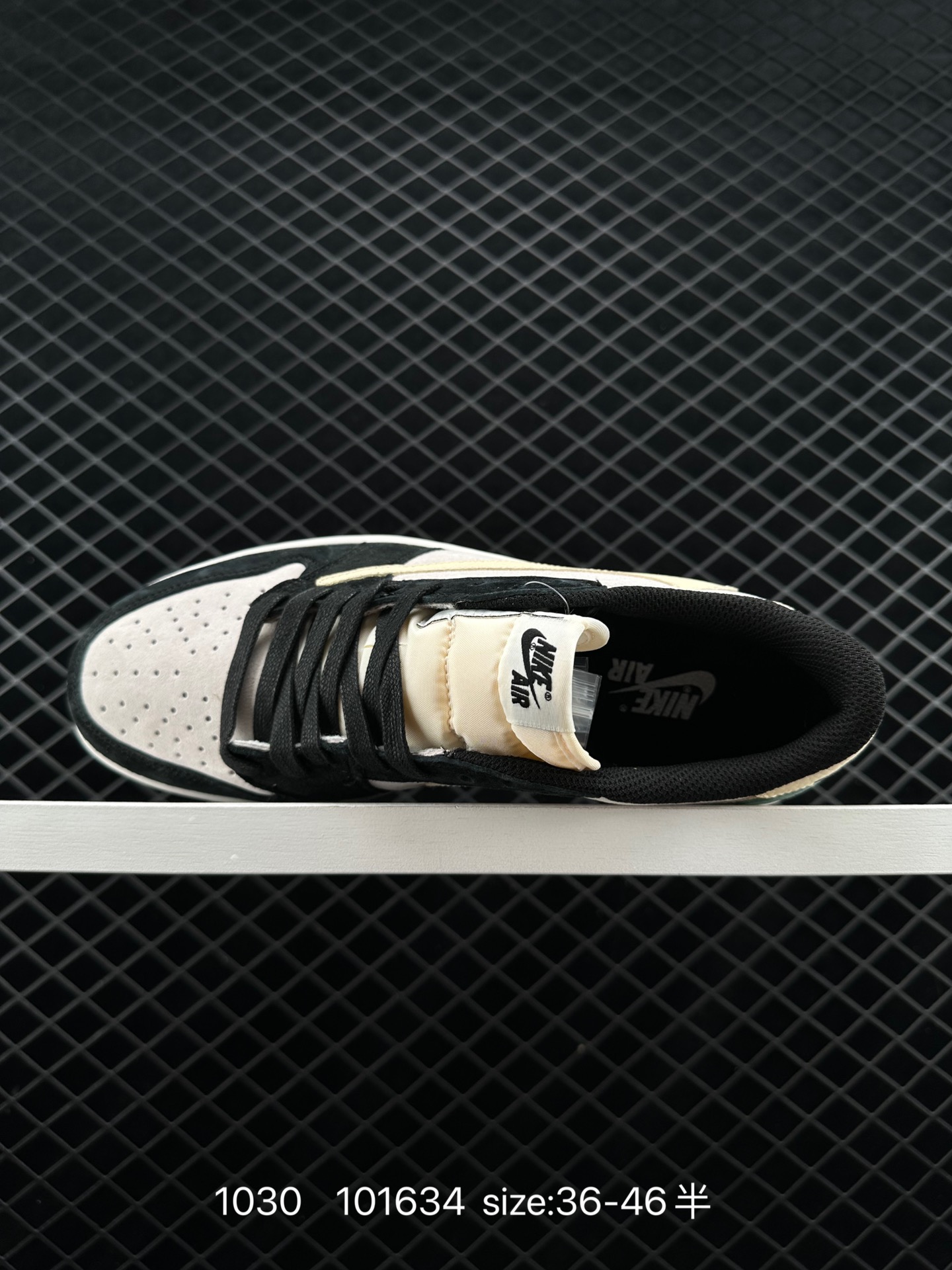 fragment design x Travis Scott x Nike Air Jordan 1 Low OG SP”Black/Green Toe“